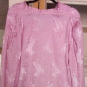 Brownstone Studio - Chic Long Sleeve Light Pink Dress